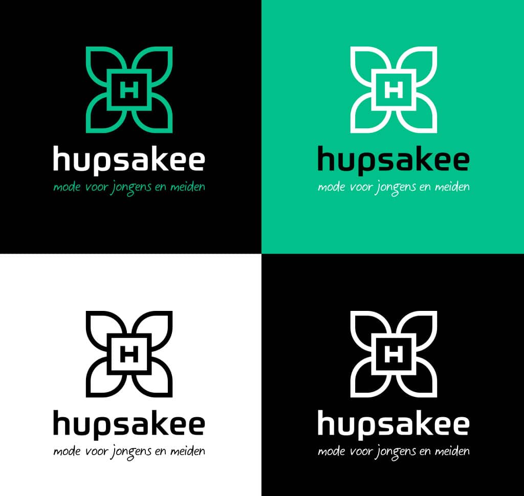 Logo en huisstijl ontwerp Hupsakee