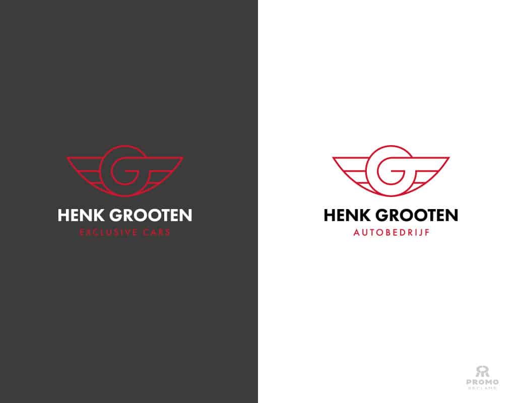 Logo ontwerp Henk Grooten Exclusive Cars